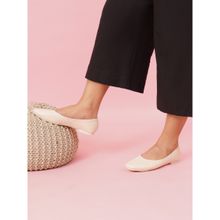 Sherrif Shoes Casual Beige Slip-On Ballerinas