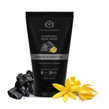 The Man Company Charcoal Face Wash With Ylang-Ylang & Argan