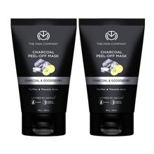 The Man Company Activated Charcoal Peel Off Mask And Blackheads Removal Face Mask