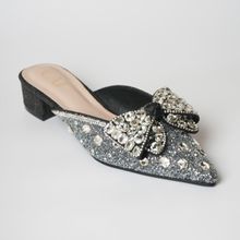 THE CAI STORE Sparkly Silver Heels