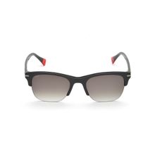 IMAGE Black S703 C1 52 Clubmaster Frame Style Sunglasses_IMS703C1SG