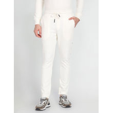 Arrow Newyork Brand Print Solid White Joggers