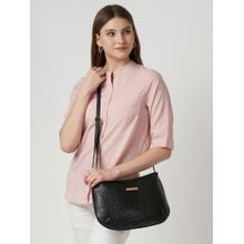 Caprese Women Pupa Black Large Handbag