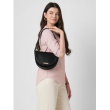 Caprese Women Julie Black Small Satchel Bag