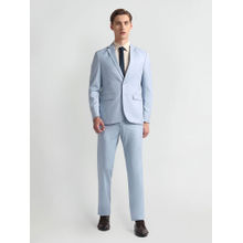 Arrow Graph Check Blue Two Piece Suit (Set of 2)