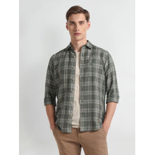 Arrow Sports Linen Slim Fit Casual Shirt