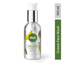 VILVAH Cream Face Wash with Banana & Wheat Protein