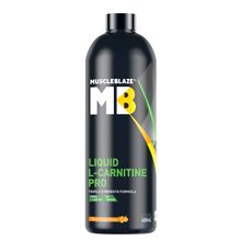 MuscleBlaze Liquid L-carnitine Pro, Triple Strength Formula - Tangy Orange Flavour