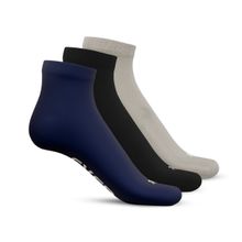 TalkingSox Multi-Color Bamboo Soft Seamless Socks (Pack Of 3)