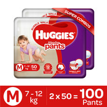 Huggies Wonder Pants - Medium Size Diapers - Combo - Pack Of 2