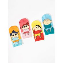 Thela Gaadi Shinchan: Friends Socks (Pack of 4)