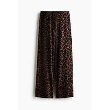 H&M Women Brown Cotton-Blend Pyjama Bottoms