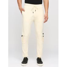 Pepe Jeans Ivory Mcgray Stretch Cargo Jogger
