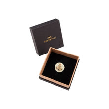 The Tie Hub Gold Plated Anchor Button Cover & Pin (L)