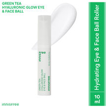 Innisfree Green Tea Hyaluronic Acid Under Eye And Face Serum For Reducing Puffiness