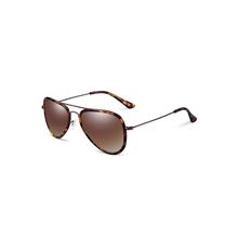 PARIM Polarized Men's Aviator Sunglasses Brown Frame / Brown Lenses