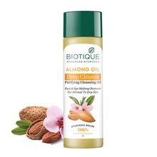 Biotique Bio Almond Oil Deep Cleanse Purifying Cleansing Oil Face & Eye Makeup remover