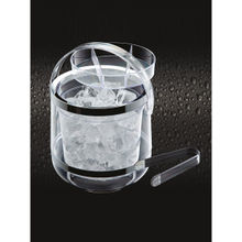 BarCraft Insulated Ice Bucket with Lid and Tongs For thinKitchen, Gift Box
