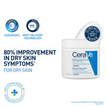 CeraVe Moisturizer For Dry Skin, Barrier Repair Cream with Ceramides, Dermatologist recommended