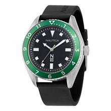 Nautica Men Finn World Black Round Dial Analog Watch - NAPFWF401 (M)