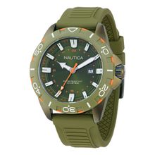 Nautica Men Nsr Green Round Dial Analog Watch - NAPNRF406 (M)