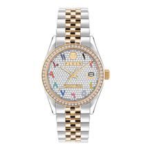 Philipp Plein Women Date Superlative Silver Round Dial Analog Watch - PW2BA0123 (M)