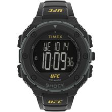 Timex Men Ufc Strength Black Round Dial Digital Watch - TW4B272000D (M)
