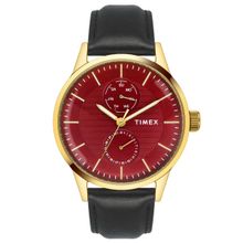 Timex Men Red Round Dial Analog Watch - TWEG19938 (M)