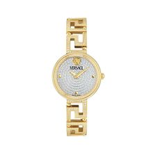 Versace Women Greca Goddess Grey Round Dial Analog Watch - VE7A00524 (M)