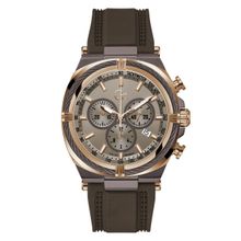 GC Men Ironclass Beige Round Dial Analog Watch - Z32004G1MF (M)