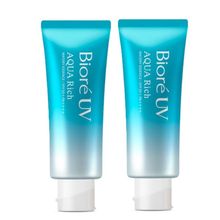 Biore UV Aqua Rich Watery Essence Sunscreen SPF 50+ PA++++ (Pack of 2)