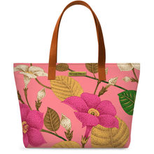 DailyObjects Floral Embroidery Fatty Tote Bag