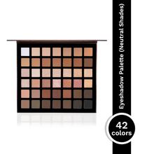 PAC Prism Eyeshadow Palette X42 Neutrals - High Impact Mattes Pearls & Shimmers, Blendable Formula