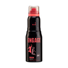Engage Rush Deodorant For Men, Fruity & Sweet, Skin Friendly, Long-Lasting