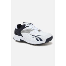 Reebok Men White & Black Cricket Shoes