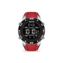 Reaction Kenneth Cole Digital Men RED Silicon Strap Beam Watch KRWGP2191301