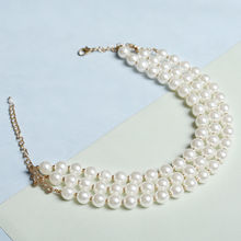 Blueberry Princess Pearls Choker Necklace