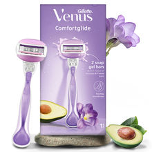 Gillette Venus Comfortglide Hair Removal Razor for Women with Avocado Oils & Freesia Scent 1 Pc