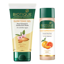 Biotique Vitamin E Toner & Facewash Combo