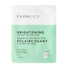 Farmacy Beauty Brightening Coconut Gel Sheet Mask With Plant-Based Collagen