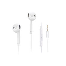 FINGERS SoundReflex W5 Wired Earphones (Powerful Bass | Built-in Mic | Neodymium Drivers - White)