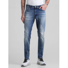 Jack & Jones Blue Skinny Fit Stretch Jeans