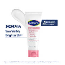 Cetaphil BHR Brightness Reveal Creamy Cleanser Cream To Foam Texture