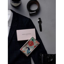 PS Accessories by Payal Singhal Brown Printed Pocket Square (Free Size)
