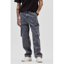 Snitch Grey Straight Fit Jeans