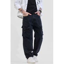 Snitch Black Straight Fit Jeans