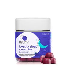 Nyumi Beauty Sleep Gummies with Melatonin, Chamomile and Tagara Root