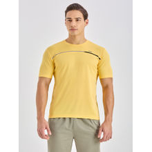 Black Panther Yellow Activewear T-Shirt for Men