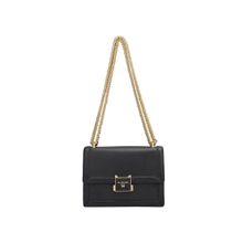 Da Milano Genuine Leather Black Sling Bag