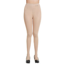 NEXT2SKIN N2S Women's Nylon Opaque Pantyhose Stockings Super Stretch Waistband Beige (Free Size)